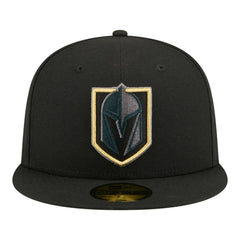 NHL Black Vegas Golden Knights New Era Color Pop 59FIFTY Fitted Hat