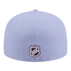 NHL Light Purple/Purple Pittsburgh Penguins New Era Lavender Bloom 59FIFTY Fitted Hat
