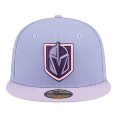 NHL Light Purple/Purple Vegas Golden Knights New Era Lavender Bloom 59FIFTY Fitted Hat