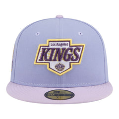 NHL Light Purple/Purple Los Angeles Kings New Era Lavender Bloom 59FIFTY Fitted Hat