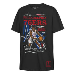 NBA VJ Edgecombe Philadelphia 76ers Outerstuff Youth Chalked Up Player Name & Number T-Shirt