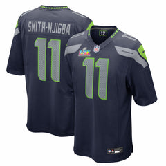 Jaxon Smith-Njigba Super Bowl LX Patch Game Jersey - Seattle Seahawks
