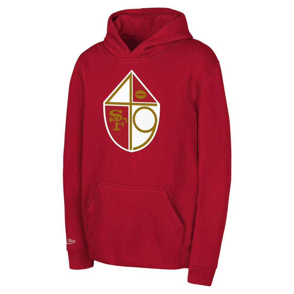 Youth Retro Logo Retro Logo Hoodie - San Francisco 49ers