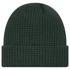 NHL Green Minnesota Wild New Era Waffle Cuffed Knit Hat