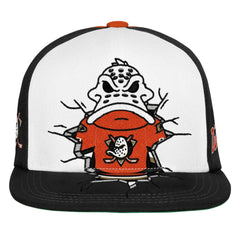 NHL Orange Anaheim Ducks Mitchell & Ness Youth Mascot Snapback Hat