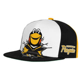NHL Black Pittsburgh Penguins Mitchell & Ness Youth Mascot Snapback Hat