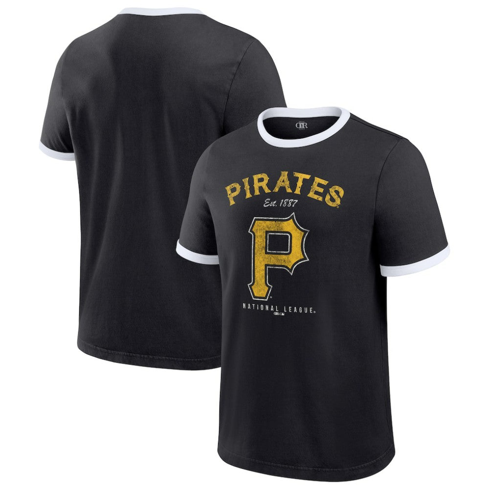 MLB Pittsburgh Pirates Darius Rucker Collection by Fanatics Washed Ringer T-Shirt