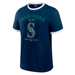 MLB Seattle Mariners Darius Rucker Collection by Fanatics Washed Ringer T-Shirt