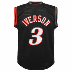 NBA Allen Iverson Philadelphia 76ers Youth 2000-01 Swingman Road Jersey