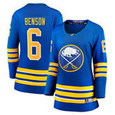 NHL Royal Zach Benson Buffalo Sabres Fanatics Women's Home Breakaway Jersey