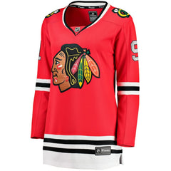 NHL Red Frank Nazar Chicago Blackhawks Fanatics Women's Home Breakaway Jersey