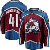 NHL Burgundy Scott Wedgewood Colorado Avalanche Fanatics Home Breakaway Jersey