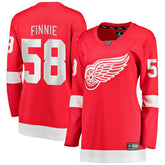 NHL Red Emmitt Finnie Detroit Red Wings Fanatics Women's Home Breakaway Jersey