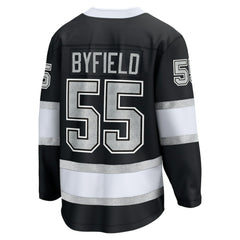 NHL Black Quinton Byfield Los Angeles Kings Fanatics Home Breakaway Jersey