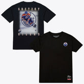 NHL Black Wayne Gretzky Edmonton Oilers Mitchell & Ness Photo T-Shirt