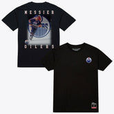 NHL Black Mark Messier Edmonton Oilers Mitchell & Ness Photo T-Shirt