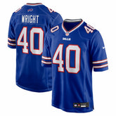 Matthew Wright Team Game Jersey - Buffalo Bills
