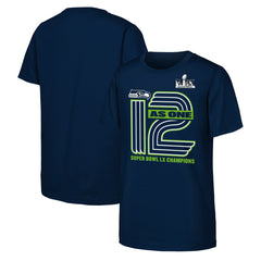 Youth Super Bowl LX Champions Hometown Collection T-Shirt - Seattle Seahawks