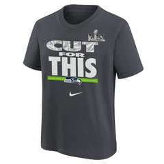 Youth Super Bowl LX Champions Parade T-Shirt - Seattle Seahawks