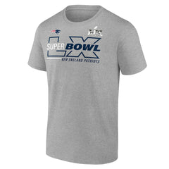 Super Bowl LX Big & Tall Roster T-Shirt - New England Patriots