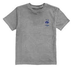 France National Team Vive La Fete Youth Impressions Artwork T-Shirt - Gray