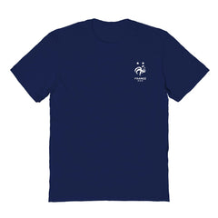 France National Team Vive La Fete Women's Impressions Artwork Fitted T-Shirt - Navy