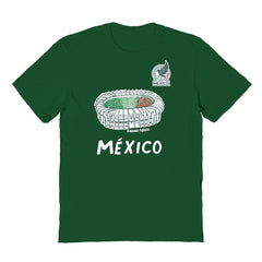 Mexico National Team Vive La Fete Youth Chilena Style T-Shirt - Green