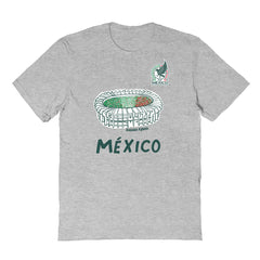 Mexico National Team Vive La Fete Youth Chilena Style T-Shirt - Gray