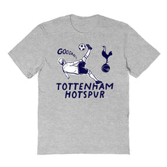 Tottenham Hotspur Vive La Fete Youth Chilena Style T-Shirt - Gray