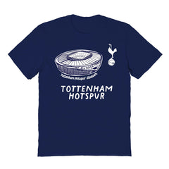 Tottenham Hotspur Vive La Fete Youth Chilena Style T-Shirt - Navy