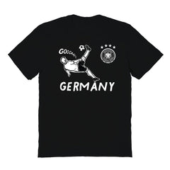 Germany National Team Vive La Fete Youth Chilena Style T-Shirt - Black