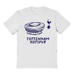 Tottenham Hotspur Vive La Fete Youth Chilena Style T-Shirt - White