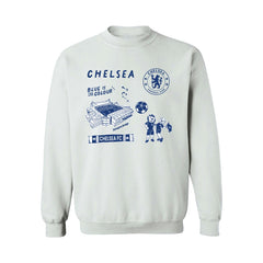 Chelsea Vive La Fete Women's Impressions Icons Sweatshirt - White