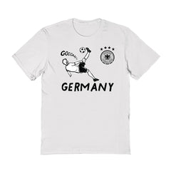 Germany National Team Vive La Fete Women's Chilena Style T-Shirt - White