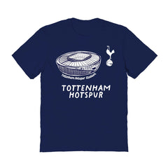 Tottenham Hotspur Vive La Fete Women's Stadium Style T-Shirt - Navy