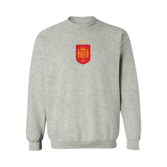 Spain National Team Vive La Fete Women's Color Badge Sweatshirt - Gray