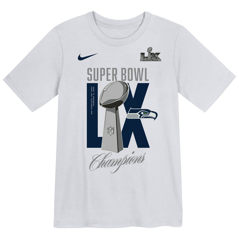 Preschool Super Bowl LX Champions Heavy Chill T-Shirt - Seattle Seahawks