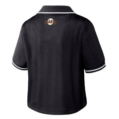 MLB San Francisco Giants WEAR by Erin Andrews Women's Cropped Polo
