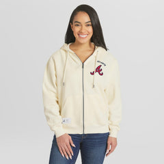 MLB Atlanta Braves WEAR by Erin Andrews Women's Full-Zip Hoodie