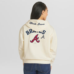 MLB Atlanta Braves WEAR by Erin Andrews Women's Full-Zip Hoodie