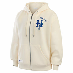 MLB New York Mets WEAR by Erin Andrews Women's Full-Zip Hoodie
