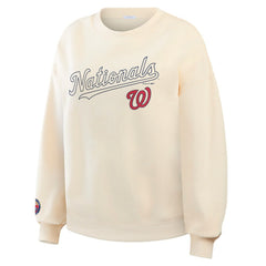 MLB Washington Nationals WEAR by Erin Andrews Women's Heavyweight Crew Neck Sweatshirt