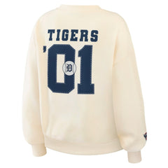 MLB Detroit Tigers WEAR by Erin Andrews Women's Heavyweight Crew Neck Sweatshirt