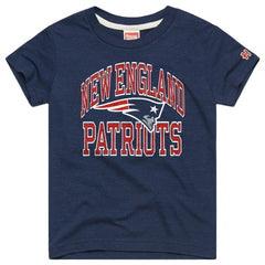 Homage Youth Arch Tri-Blend T-Shirt - New England Patriots