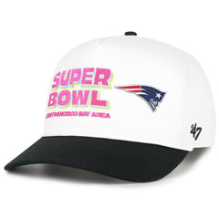 '47 Super Bowl LX Stacked Hitch Adjustable Hat - New England Patriots