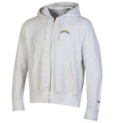 Reverse Weave Full-Zip Hoodie - Los Angeles Chargers
