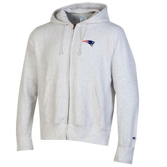 Reverse Weave Full-Zip Hoodie - New England Patriots