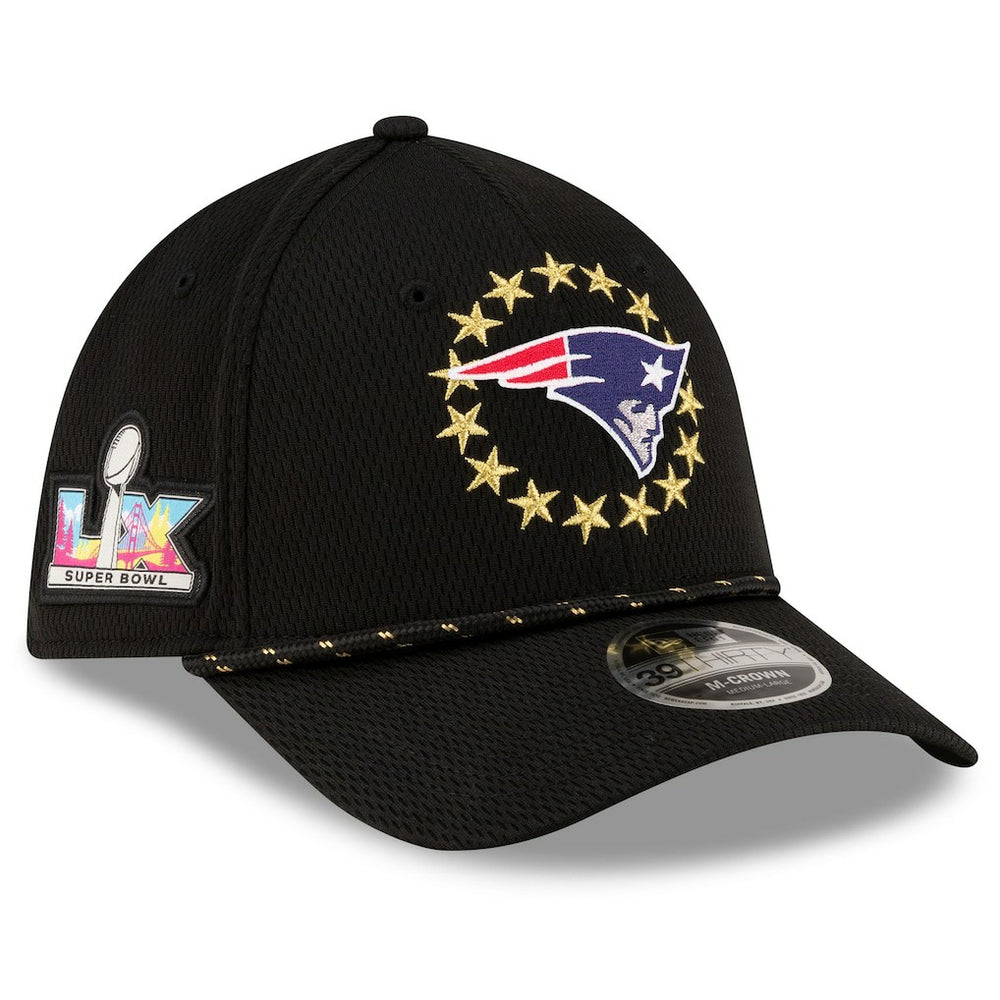 Super Bowl LX 39THIRTY M-Crown Rope Flex Hat - New England Patriots