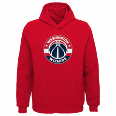 NBA Washington Wizards Outerstuff Youth Primary Logo Pullover Hoodie