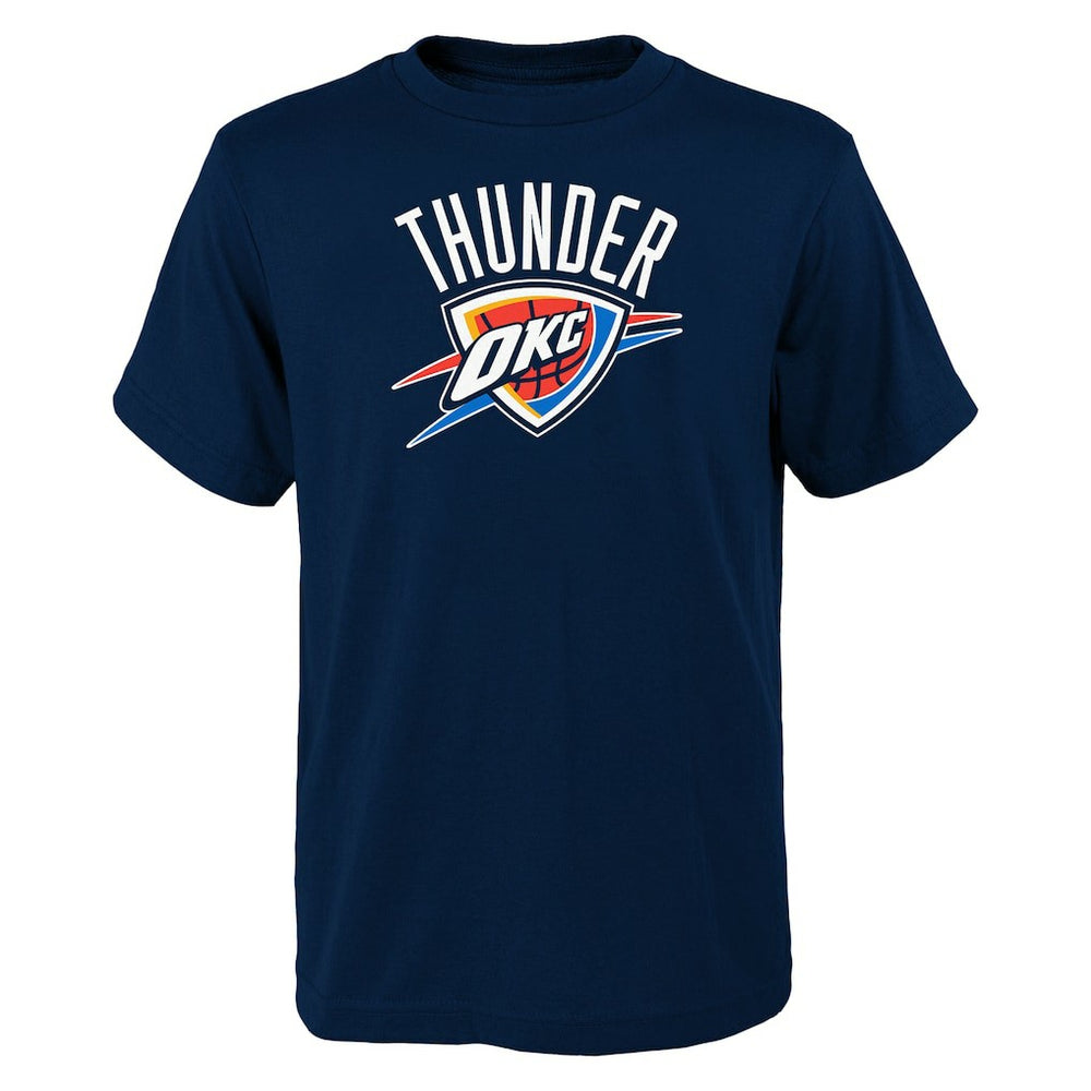 NBA Oklahoma City Thunder Outerstuff Youth Primary Logo T-Shirt
